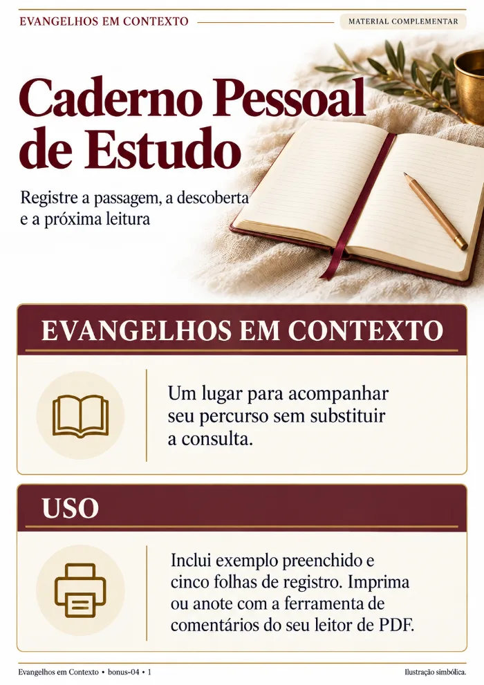 Caderno Pessoal de Estudo