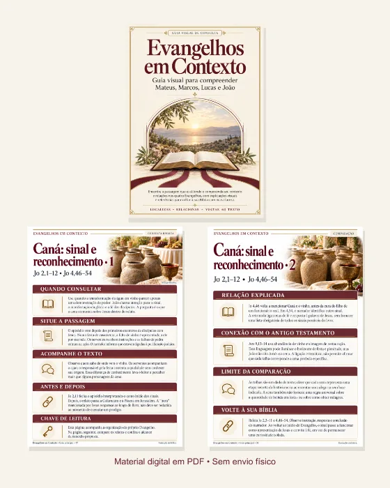 Conjunto de materiais de Evangelhos em Contexto